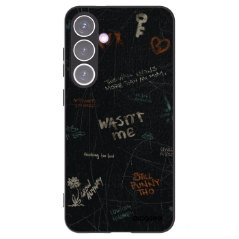 Picasee silikonski črni ovitek za Samsung Galaxy S24+ S926B 5G - CONFESSION