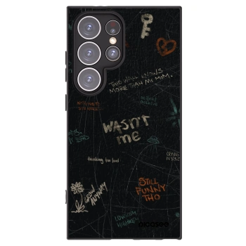 Picasee silikonski črni ovitek za Samsung Galaxy S24 Ultra S928B 5G - CONFESSION