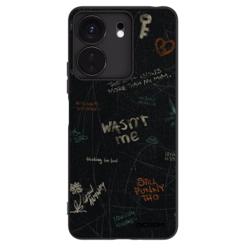 Picasee silikonski črni ovitek za Xiaomi Redmi 13C 4G - CONFESSION
