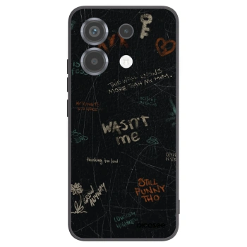 Picasee silikonski črni ovitek za Xiaomi Poco X6 - CONFESSION