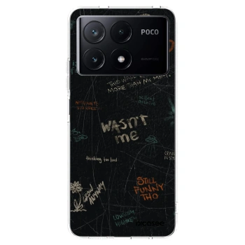 Picasee silikonski prozorni ovitek za Xiaomi Poco X6 Pro - CONFESSION