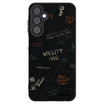 Picasee silikonski črni ovitek za Samsung Galaxy A25 A256B 5G - CONFESSION