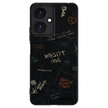 Picasee silikonski črni ovitek za Xiaomi Redmi 13C 5G - CONFESSION