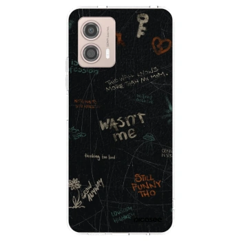 Picasee silikonski prozorni ovitek za Motorola Moto G53 5G - CONFESSION
