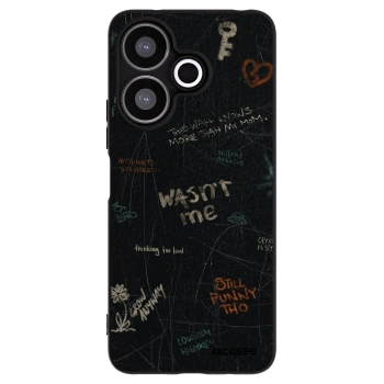 Picasee silikonski črni ovitek za Xiaomi Redmi 13 4G - CONFESSION