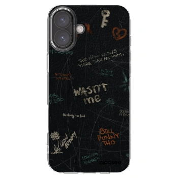 Picasee silikonski prozorni ovitek za Apple iPhone 16 Plus - CONFESSION