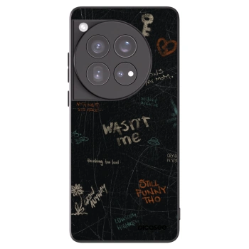 Picasee silikonski črni ovitek za OnePlus 12 5G - CONFESSION