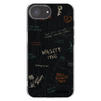 Picasee silikonski prozorni ovitek za Apple iPhone 16e - CONFESSION