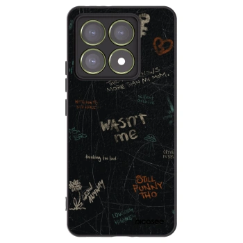 Picasee silikonski črni ovitek za Xiaomi 14T - CONFESSION