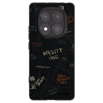 Picasee silikonski črni ovitek za Xiaomi Redmi Note 14 Pro 5G - CONFESSION