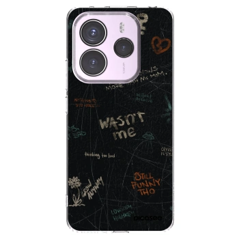 Picasee silikonski prozorni ovitek za Xiaomi Redmi Note 14 5G - CONFESSION