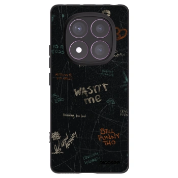 Picasee silikonski črni ovitek za Xiaomi Redmi Note 14 Pro 4G - CONFESSION