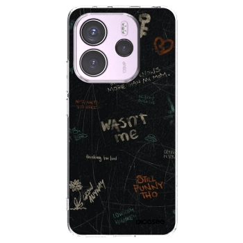 Picasee silikonski prozorni ovitek za Xiaomi Redmi Note 14 4G - CONFESSION