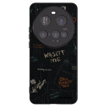 Picasee silikonski črni ovitek za Xiaomi 15 Ultra - CONFESSION