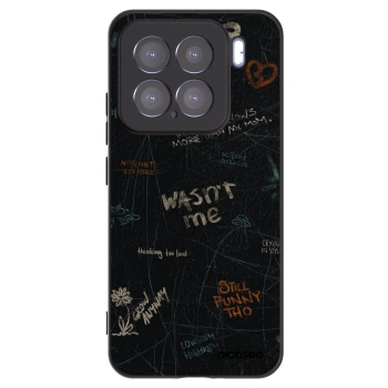 Picasee silikonski črni ovitek za Xiaomi 15 - CONFESSION