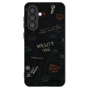 Picasee silikonski črni ovitek za Samsung Galaxy A56 5G A566B - CONFESSION