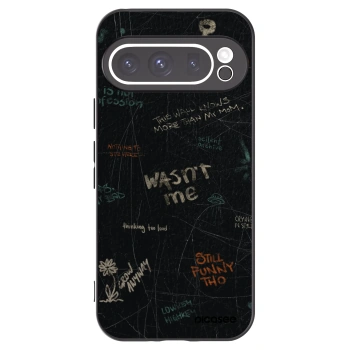 Picasee silikonski črni ovitek za Google Pixel 9 Pro - CONFESSION