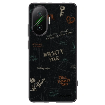 Picasee silikonski črni ovitek za Xiaomi Poco F7 5G - CONFESSION