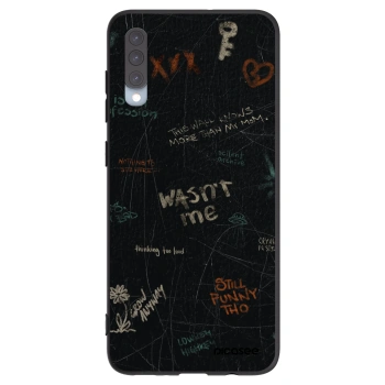 Picasee silikonski črni ovitek za Samsung Galaxy A70 A705F - CONFESSION