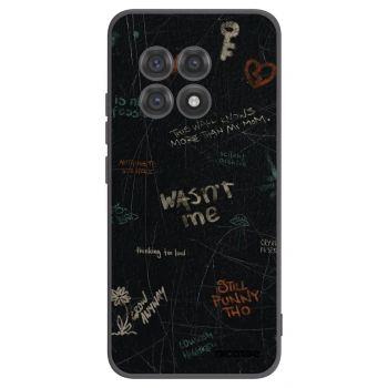 Picasee silikonski črni ovitek za OnePlus 13R 5G - CONFESSION