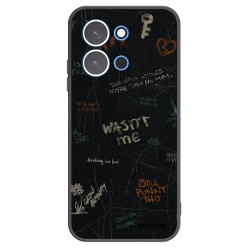 Picasee silikonski črni ovitek za Xiaomi Redmi 15C 4G - CONFESSION