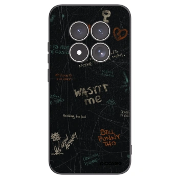 Picasee silikonski črni ovitek za Xiaomi Redmi Note 15 Pro 4G - CONFESSION