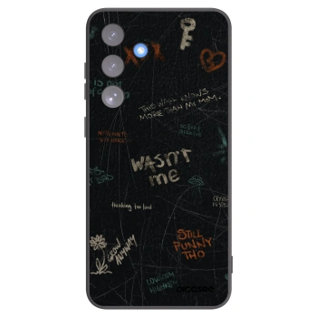 Picasee silikonski črni ovitek za Samsung Galaxy S25 FE 5G - CONFESSION