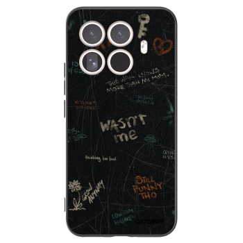 Picasee silikonski črni ovitek za Xiaomi 15T Pro - CONFESSION