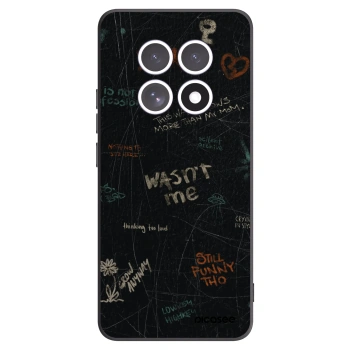 Picasee silikonski črni ovitek za Xiaomi Redmi Note 15 - CONFESSION
