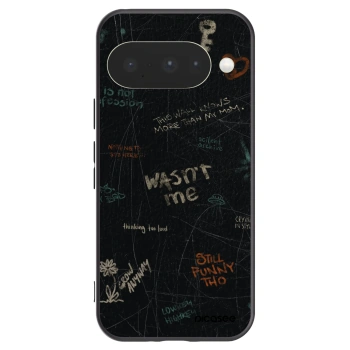 Picasee silikonski črni ovitek za Google Pixel 10 - CONFESSION