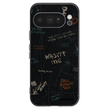 Picasee silikonski črni ovitek za Google Pixel 10 Pro - CONFESSION