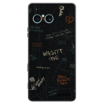 Picasee silikonski črni ovitek za Sony Xperia 10 VII - CONFESSION