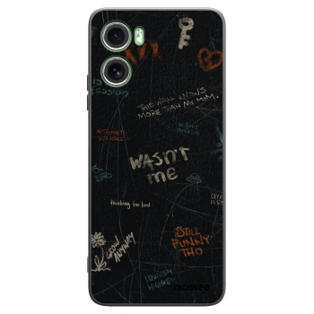 Picasee silikonski črni ovitek za Motorola Moto G06 - CONFESSION