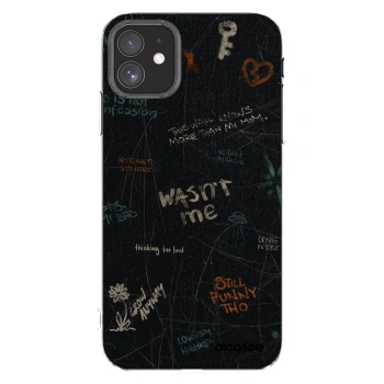 Picasee silikonski prozorni ovitek za Apple iPhone 11 - CONFESSION