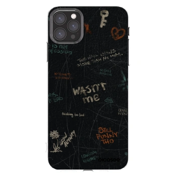 Picasee silikonski prozorni ovitek za Apple iPhone 11 Pro Max - CONFESSION