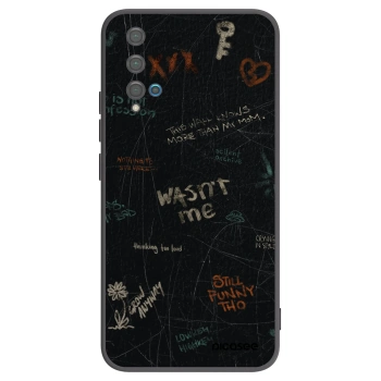 Picasee silikonski črni ovitek za Huawei Nova 5T - CONFESSION