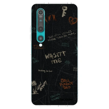 Picasee silikonski prozorni ovitek za Xiaomi Mi 10 - CONFESSION