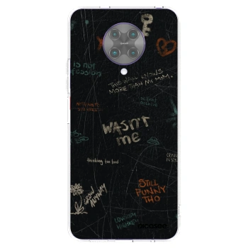 Picasee silikonski prozorni ovitek za Xiaomi Poco F2 Pro - CONFESSION