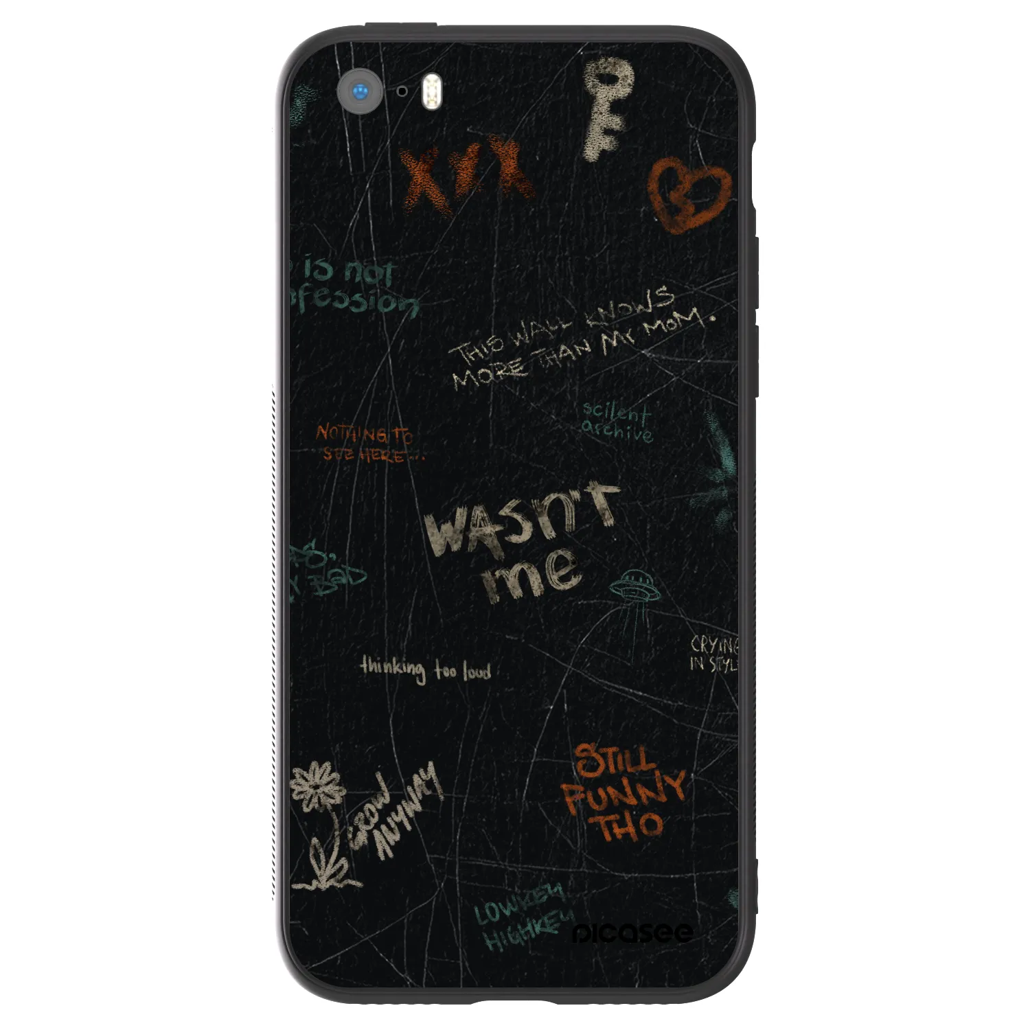 Picasee ULTIMATE CASE za Apple iPhone 5/5S/SE - CONFESSION