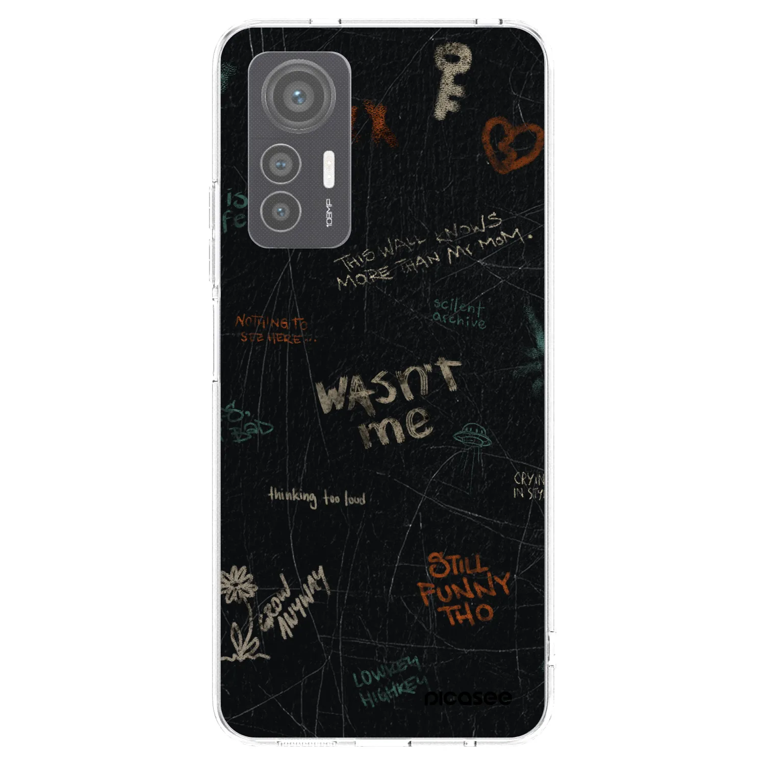 Picasee silikonski prozorni ovitek za Xiaomi 12 Lite - CONFESSION