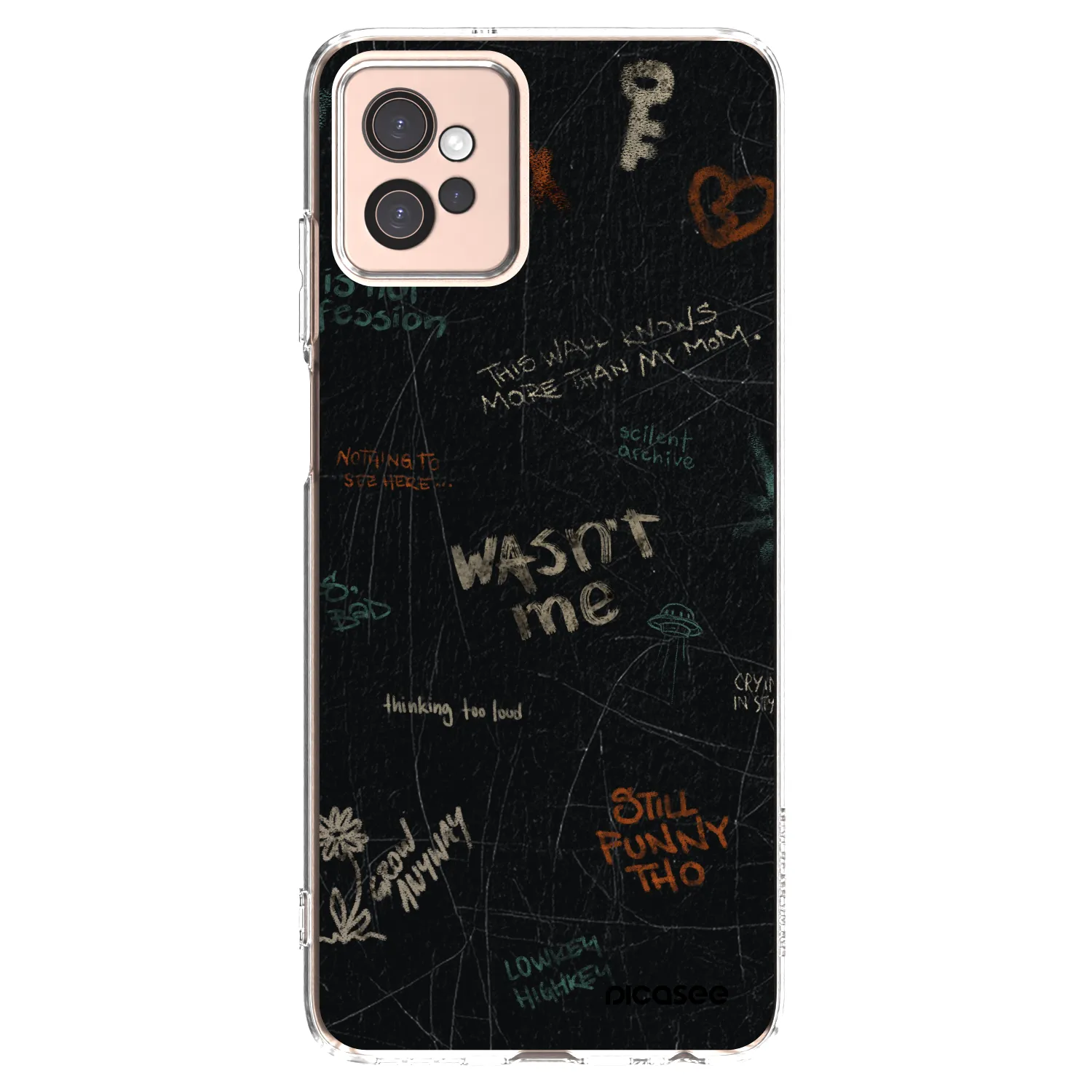Picasee silikonski prozorni ovitek za Motorola Moto G32 - CONFESSION