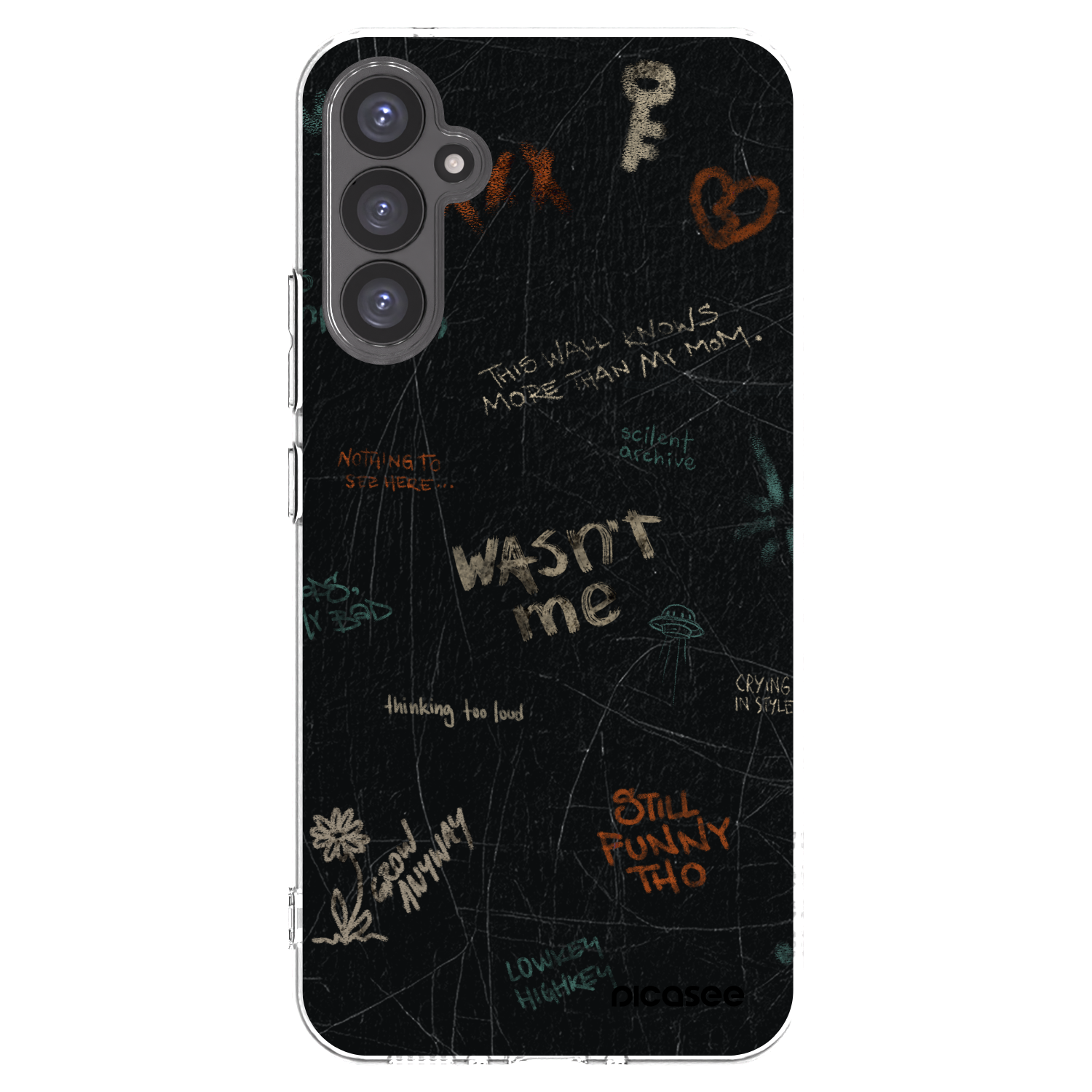 Picasee silikonski prozorni ovitek za Samsung Galaxy A34 5G A346B - CONFESSION