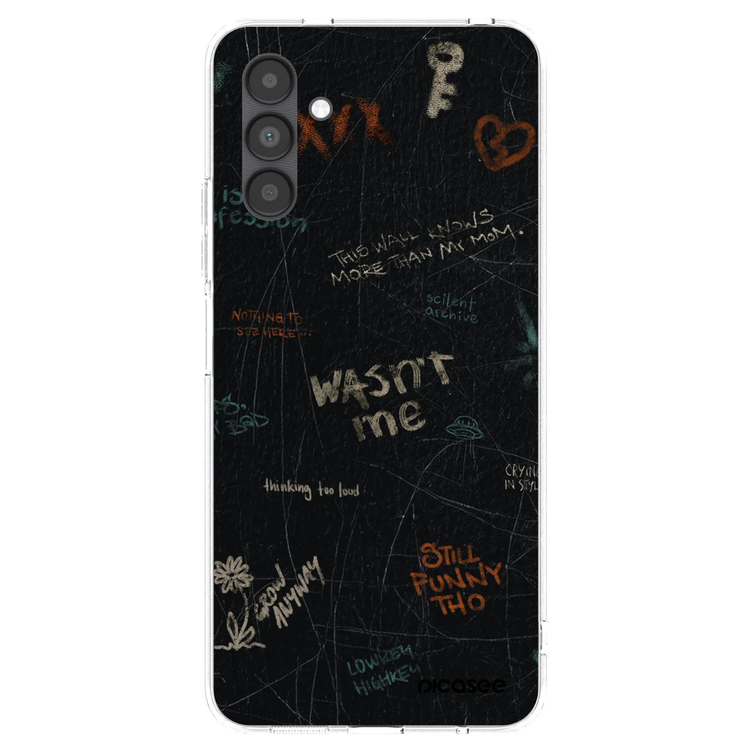 Picasee silikonski prozorni ovitek za Samsung Galaxy A04s A047F - CONFESSION