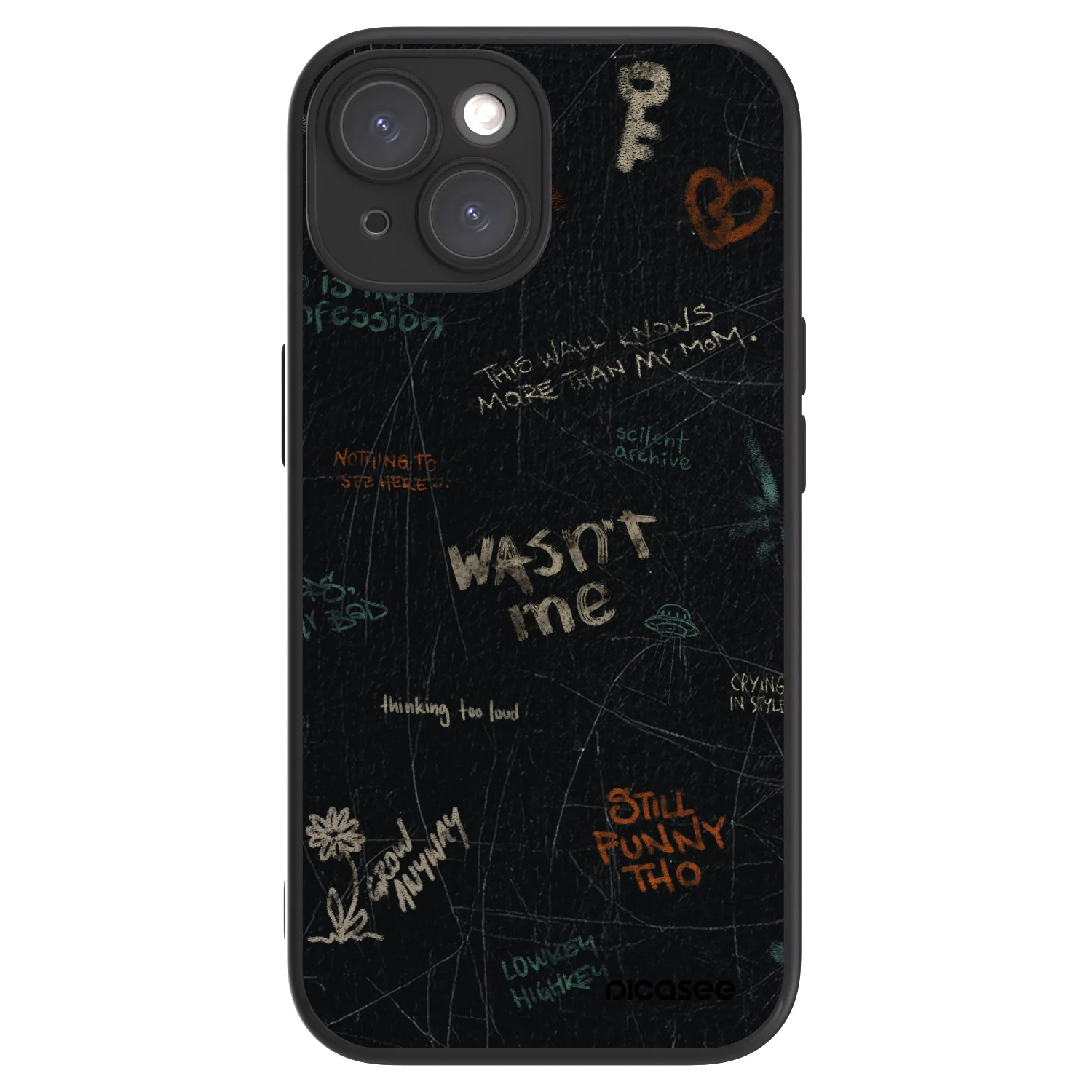Picasee ULTIMATE CASE MagSafe za Apple iPhone 15 - CONFESSION