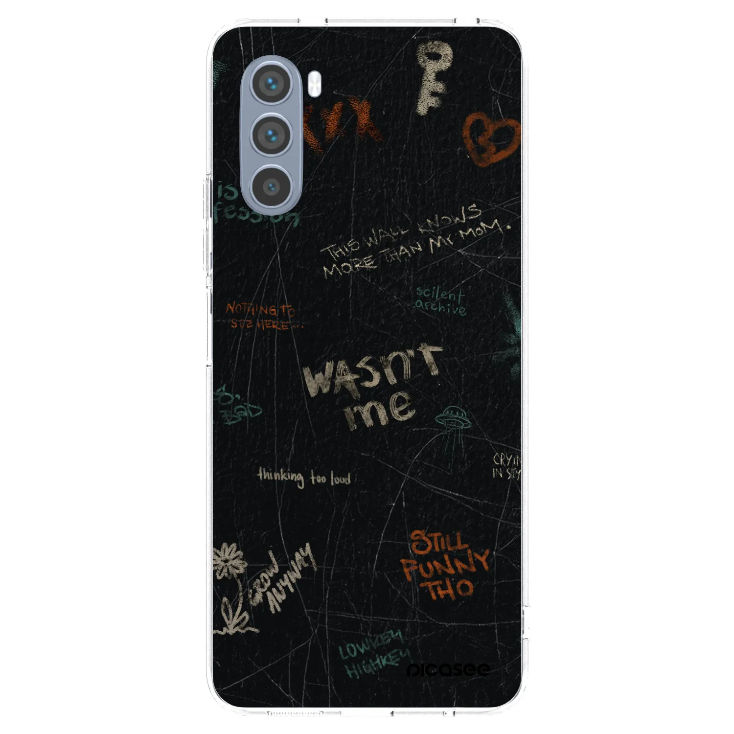 Picasee silikonski prozorni ovitek za Motorola Moto G62 - CONFESSION