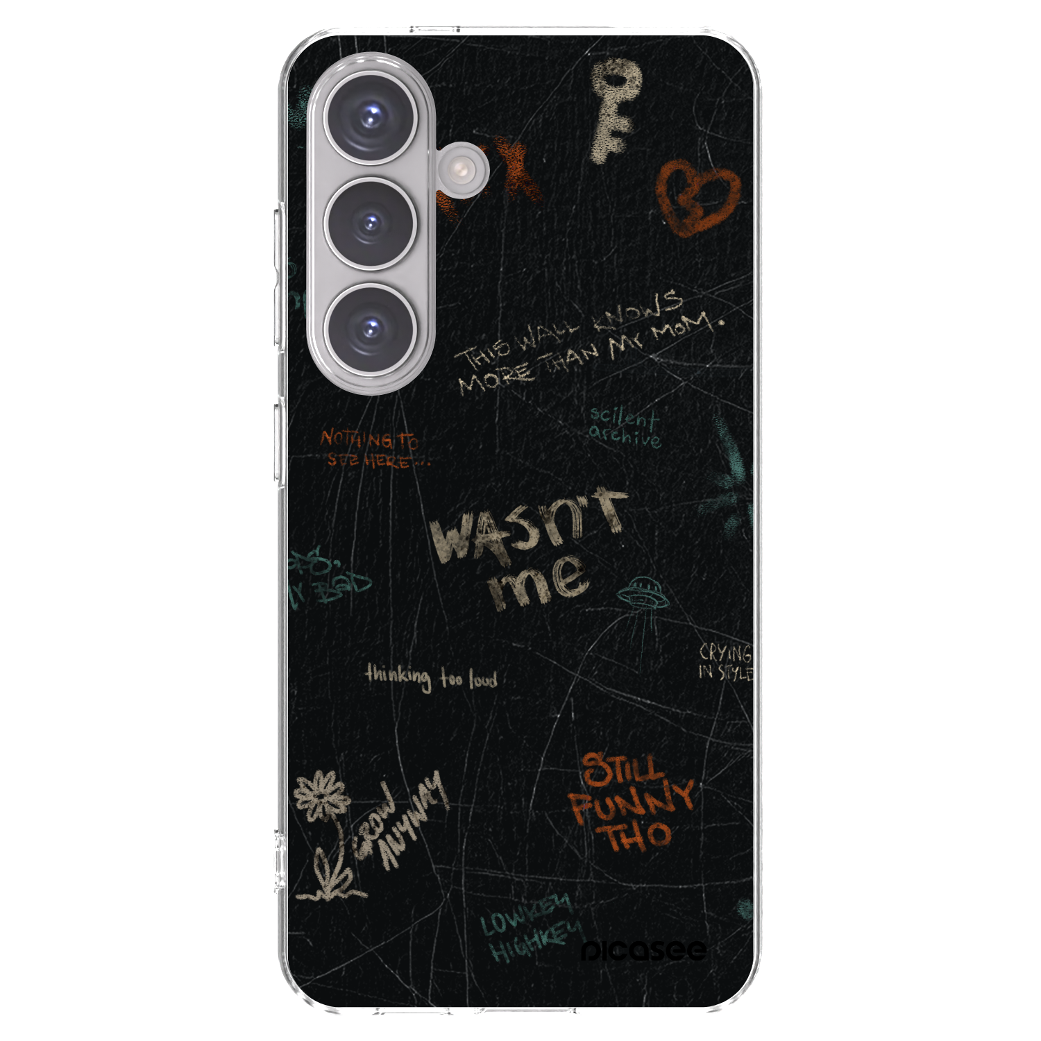 Picasee silikonski prozorni ovitek za Samsung Galaxy S24 S921B 5G - CONFESSION