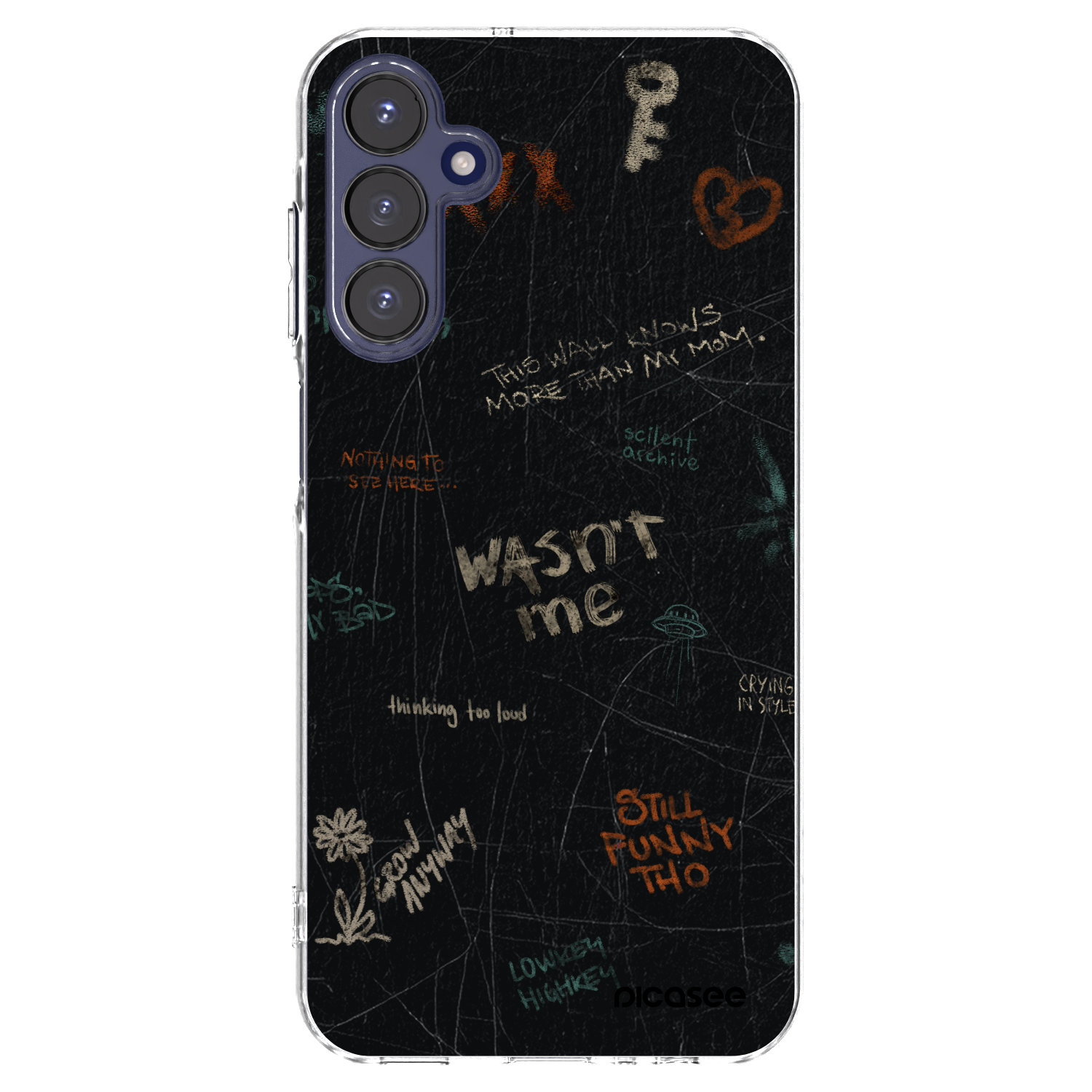 Picasee silikonski prozorni ovitek za Samsung Galaxy A15 A155F 4G - CONFESSION