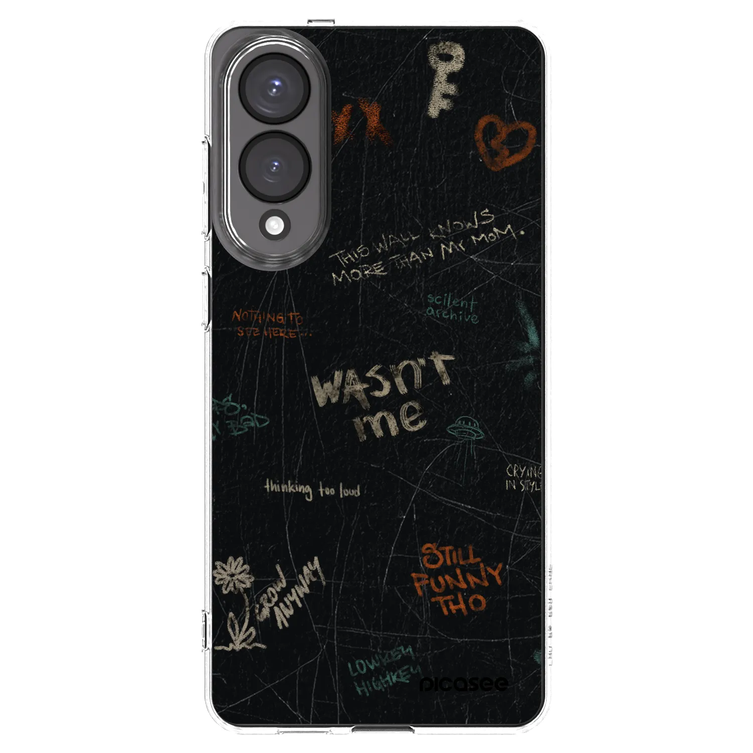 Picasee silikonski prozorni ovitek za Samsung Galaxy S25 Edge 5G - CONFESSION