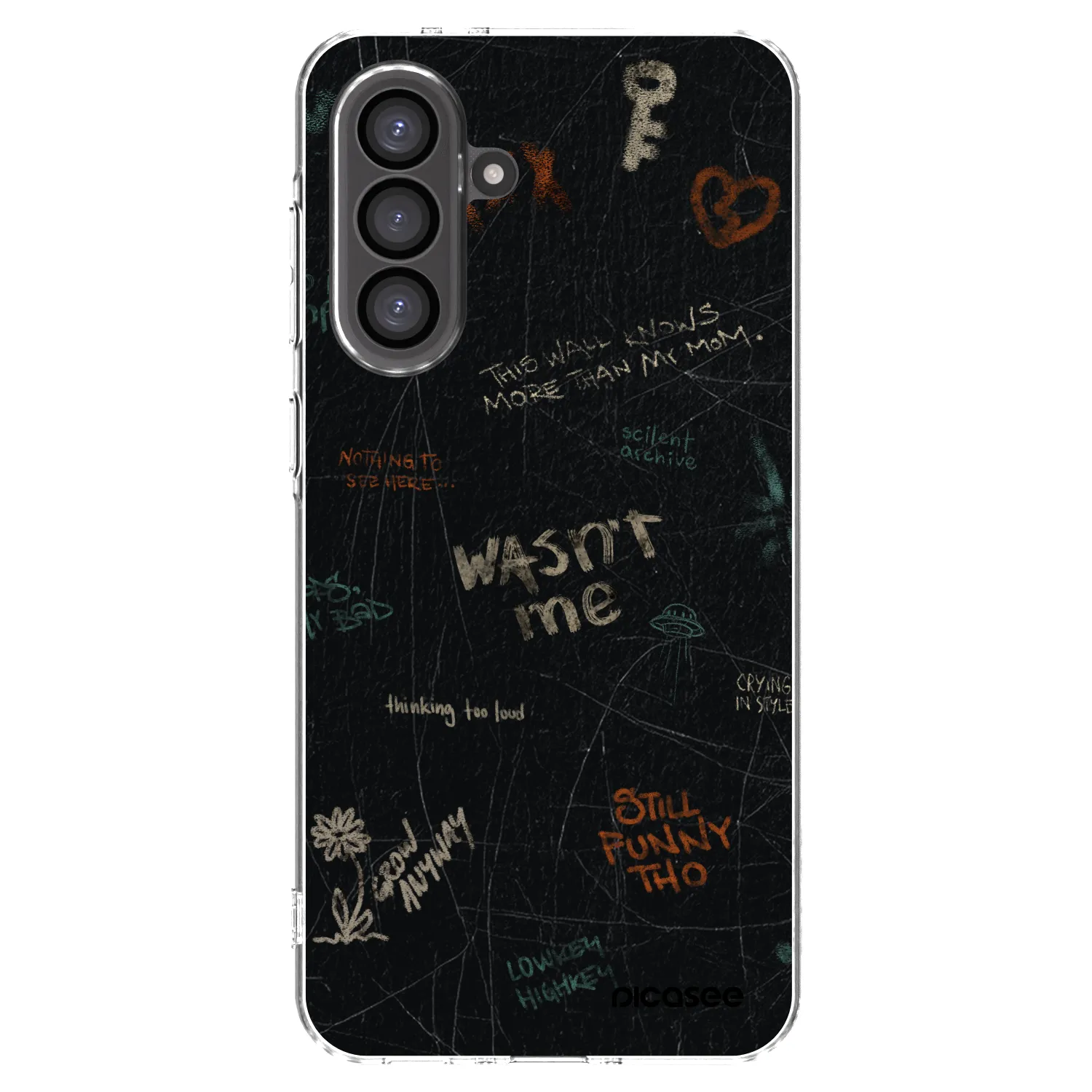 Picasee silikonski prozorni ovitek za Samsung Galaxy A56 5G A566B - CONFESSION