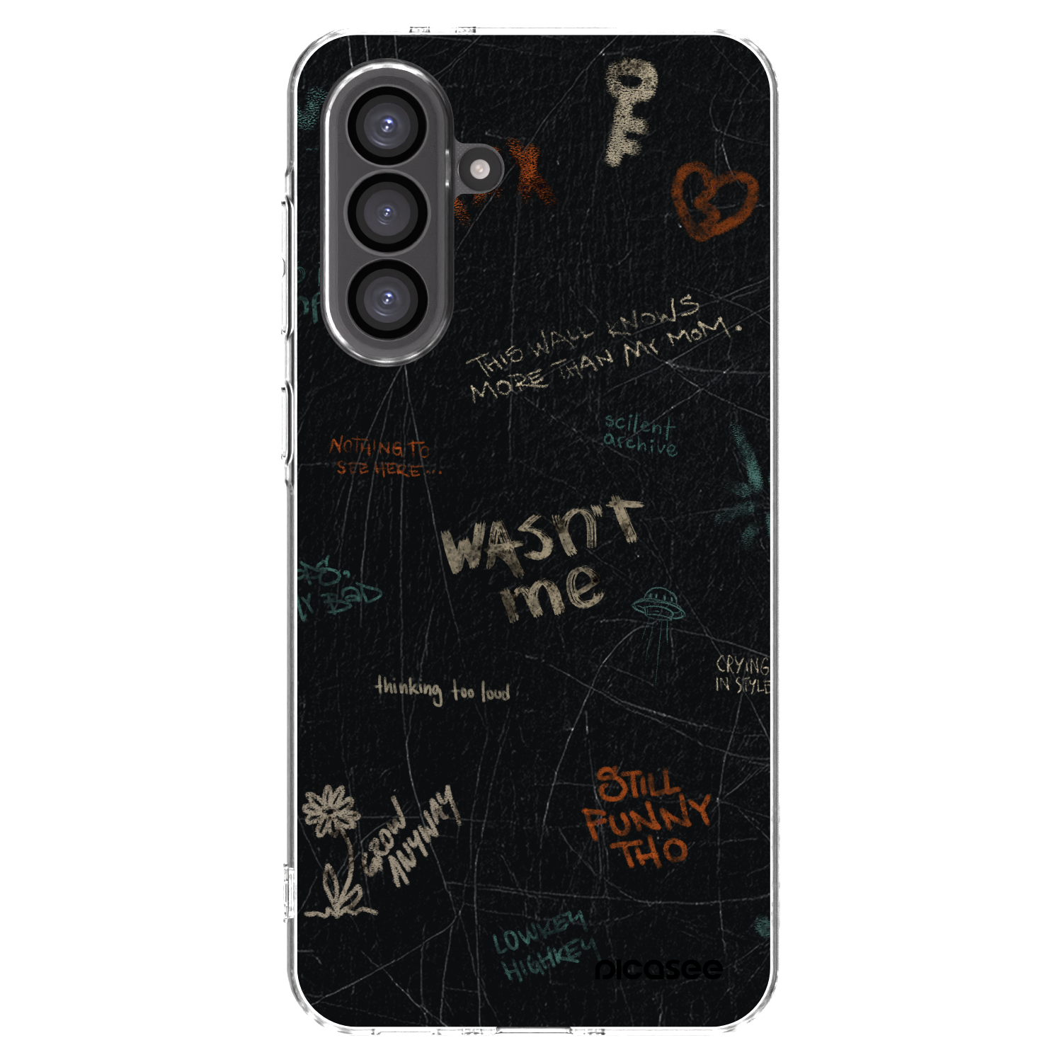 Picasee silikonski prozorni ovitek za Samsung Galaxy A36 5G - CONFESSION